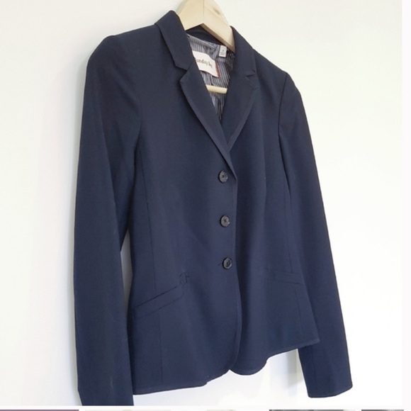 Aritzia Sunday Best  navy blue blazer size 8 classic - Picture 2 of 7